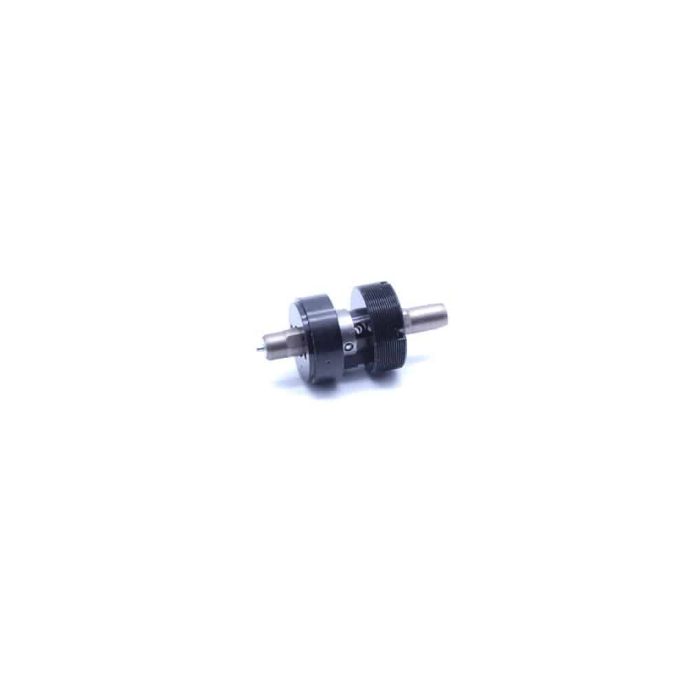 Fox Shock DPX2 F-S adjustable damping base valve for rear suspension components, shown in a close-up view of the part.