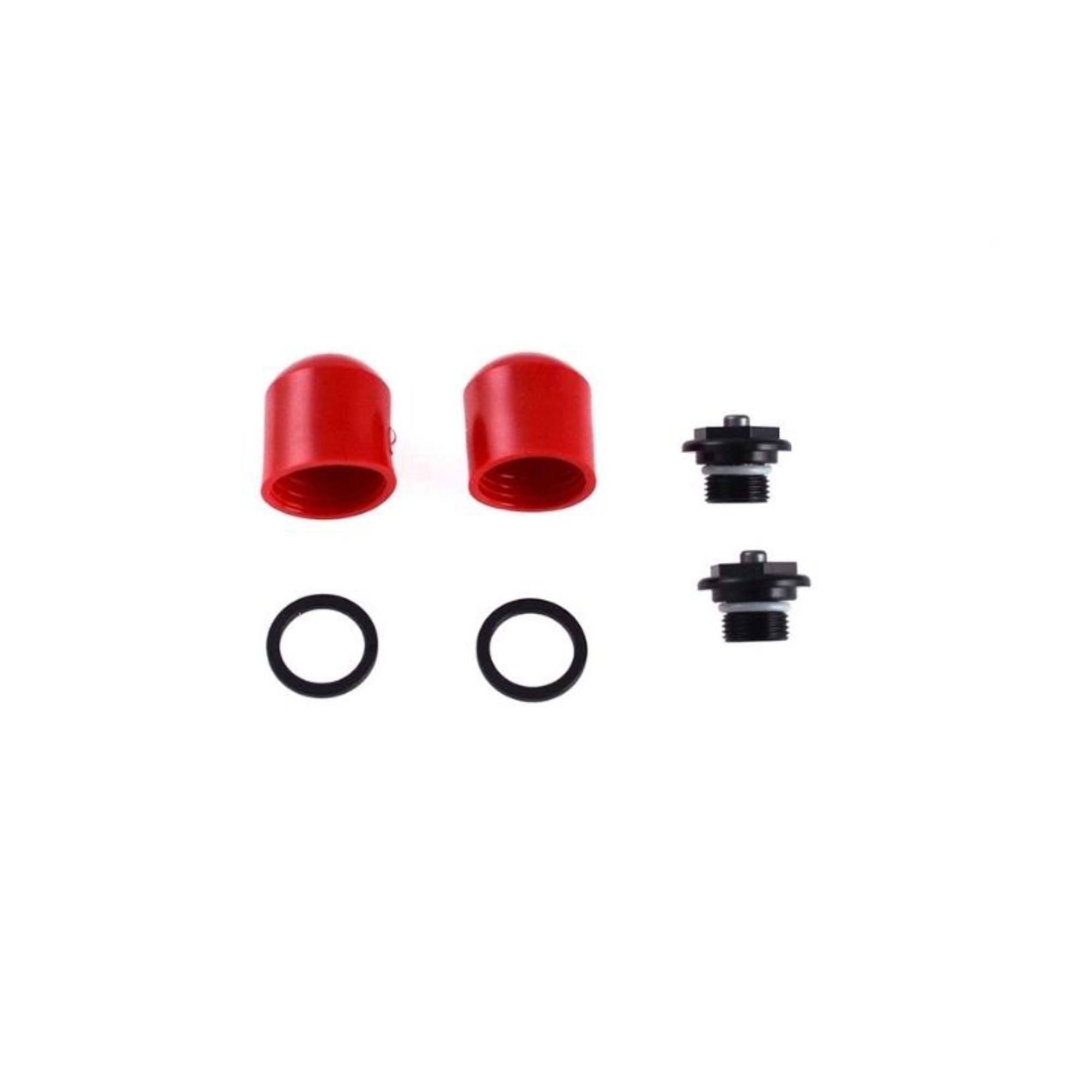 Fox 2022 lower leg pressure release button replacement kit for suspension forks, spare parts for Fox components.