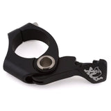 Fox Transfer 2X/3X seatpost dropper remote lever for bike components, compatible with 2x and 3x drivetrains, in black.