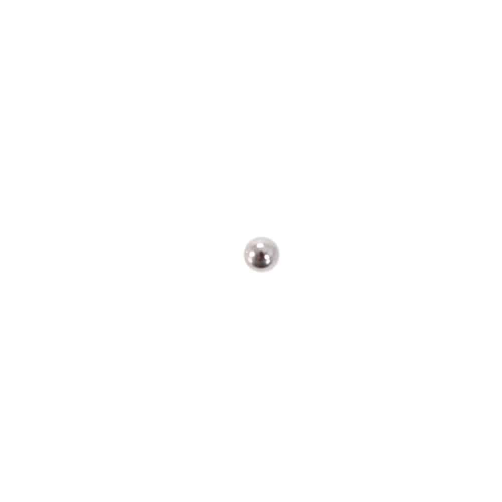 Fox Shock Air Valve Ball 0.2500 for rear shock components, showing a close-up of the black valve part used in Fox suspension systems.