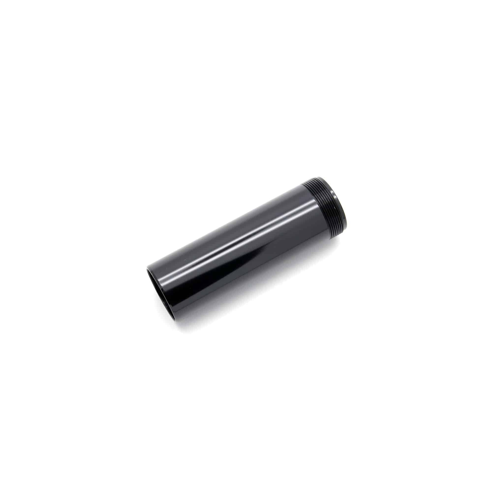 Black Fox Shock Float X2 outer body with 0.940 bore, MTB shock spare component showing metal and sealing areas.