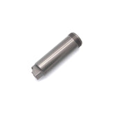 Black anodized Fox shock strut body with 0.940-inch bore and 1.060-inch OD, rear shock component for vehicle suspension.