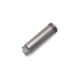 Black anodized Fox shock strut body with 0.940-inch bore and 1.060-inch OD, rear shock component for vehicle suspension.
