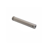 Fox rear shock shaft with 0.406 inch inner diameter and 0.620 inch outer diameter, featuring a ¼-28 threaded end.
