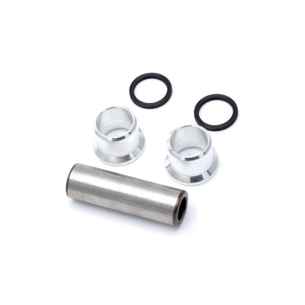 Fox Shock 8mm steel bushing spare part for rear shock suspension, showing the durable metal component.