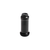 Black anodized Fox Shock LV-Metric EVOL sleeve assembly for 2018 rear shock, bike suspension component, spare part.