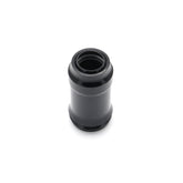 Black anodised Fox Shock LV-Metric Evol sleeve assembly for 2018 rear shock, bicycle suspension spare part.