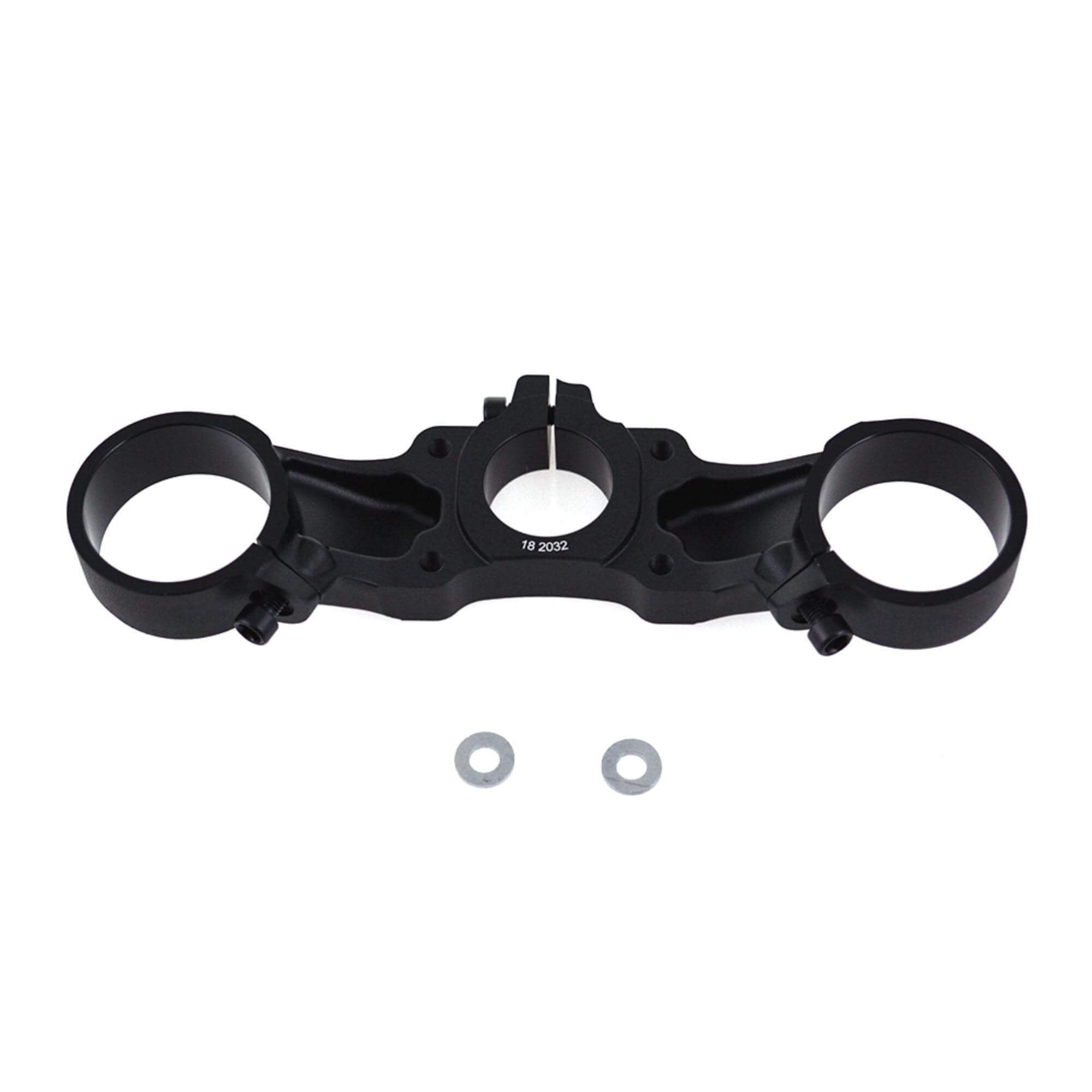 Fox 40 2021+ Drop Upper Crown replacement part for fork components, shown on a suspension fork.