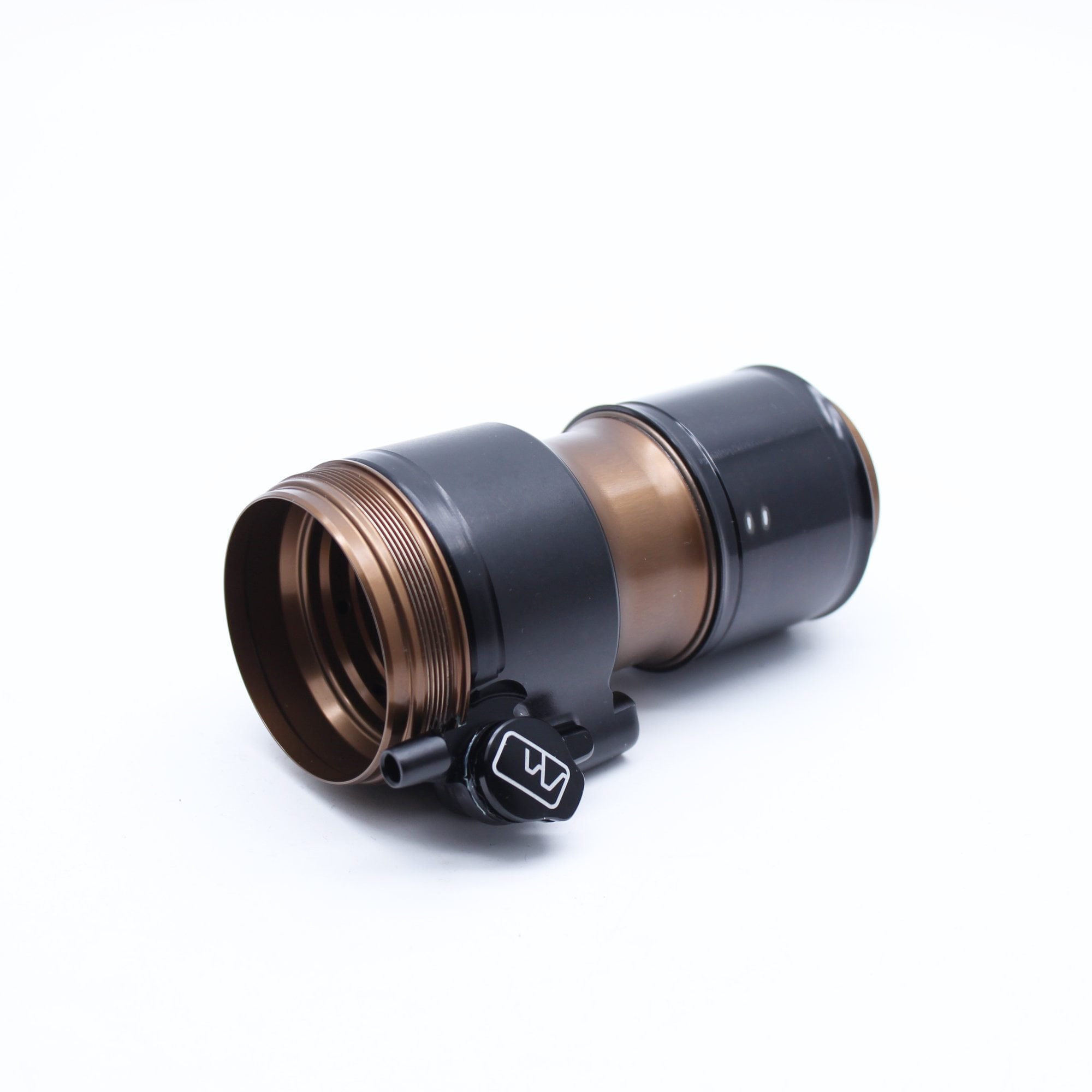 Fox Shock DPX2 Float X Evol LV dual travel Kashima sleeve assembly component for mountain bike suspension.