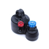 Fox Float X eyelet assembly replacement component for shock absorbers, featuring no lever and no base valve, designed for Fox components.