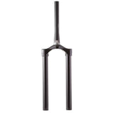 Fox Fork 36 Rhythm UT CSU assembly in black anodized finish for mountain bike, showcasing the component's detailed design.