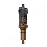 Fox Float X Factory rear shock for trail bikes, 2-position adjustable, high-performance suspension component for mountain biking.