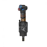 Fox Float X2 Factory mountain bike rear shock with 2-position adjustability, showcasing its high-performance components.