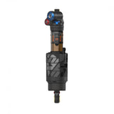 Fox Float X2 Factory mountain bike rear shock with 2-position adjustable damping, showing the shock absorber and branding.