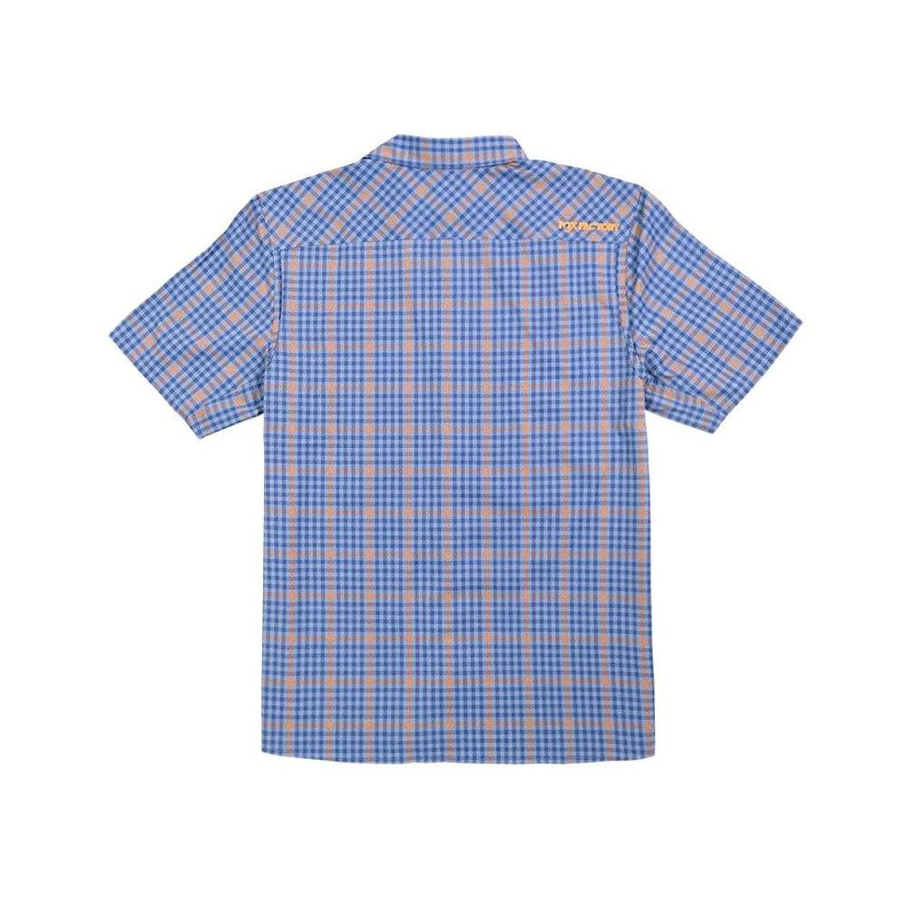 Unisex Fox Shop Shirt Jersey, stretchy work and cycling performance top with breathable fabric and branded Fox logo.