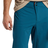 Fox Hightail Enduro Shorts with venting, adjustable waistband, and zipper pockets, designed for active mountain biking.