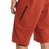 Fox Hightail Enduro Shorts with venting, adjustable waistband, and zipper pockets for mountain biking and outdoor activities.