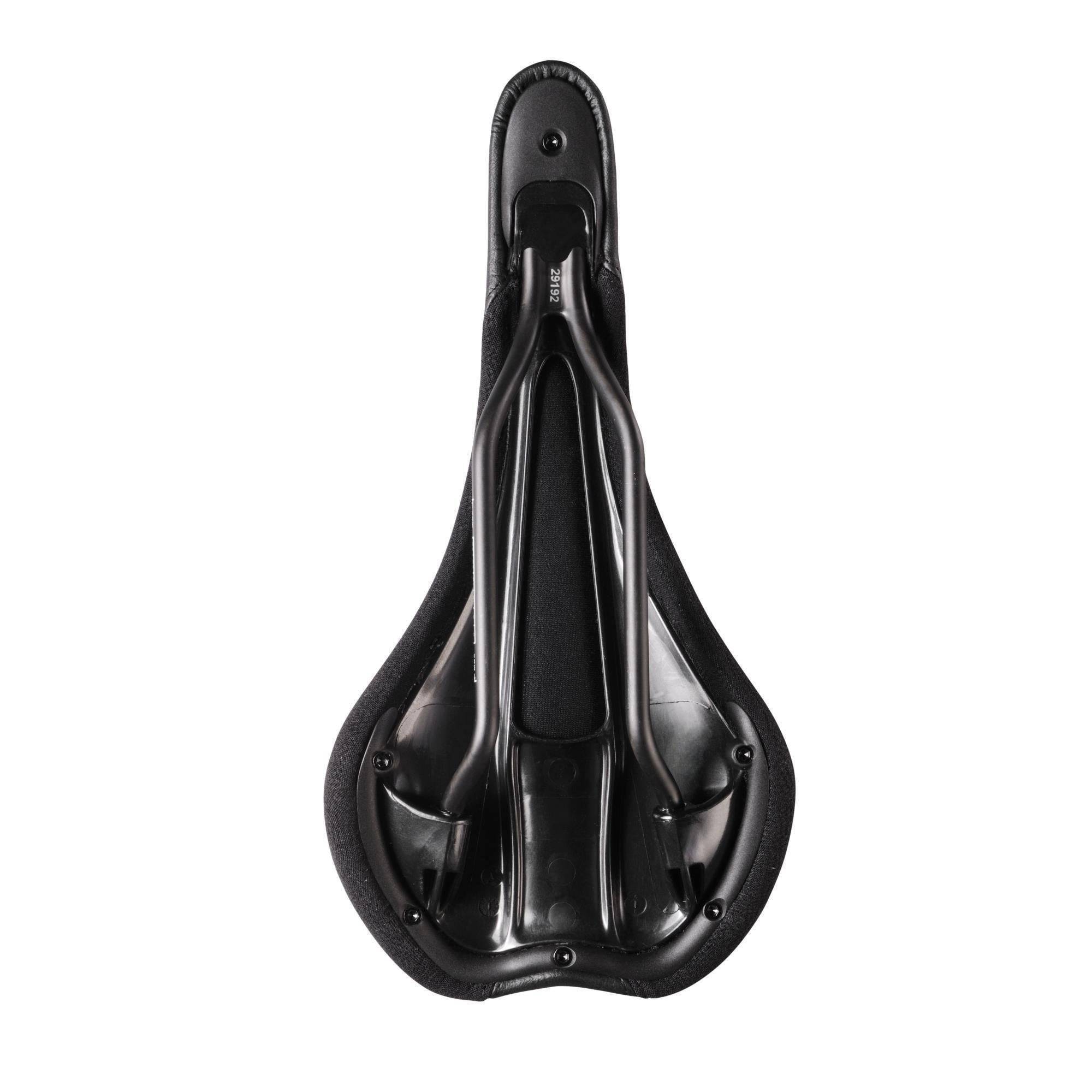 Black SDG Circuit Mtn Carbon mountain bike saddle showing a sleek, durable MTB seat with lightweight construction.