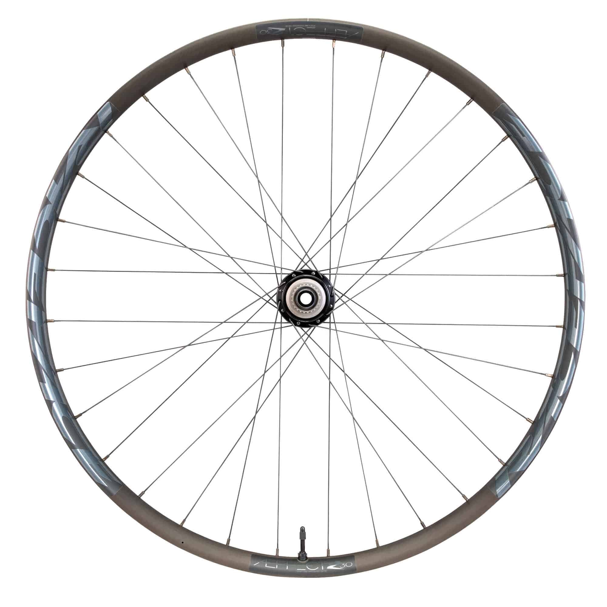 Race Face Affect R E-MTB rear wheel with 30mm tubeless-ready rim for 27.5 or 29-inch mountain bikes, components image