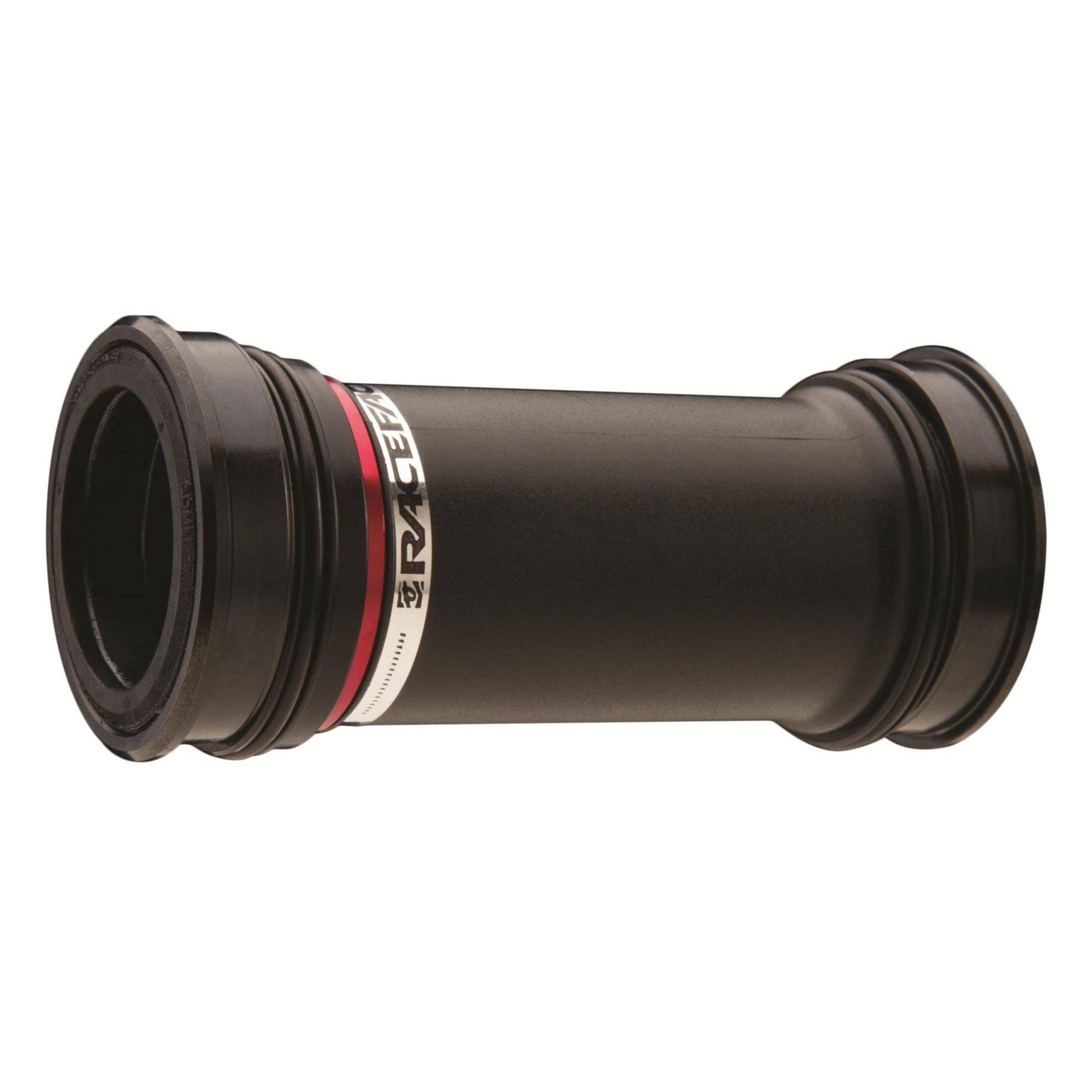 Race Face Cinch BB107 30mm external seal bottom bracket for press-fit 41mm shells, bicycle component for smooth pedal operation.