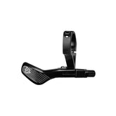 Race Face Affect R 1X dropper seatpost lever for Affect R and Turbine R seatposts, shown in close-up view.