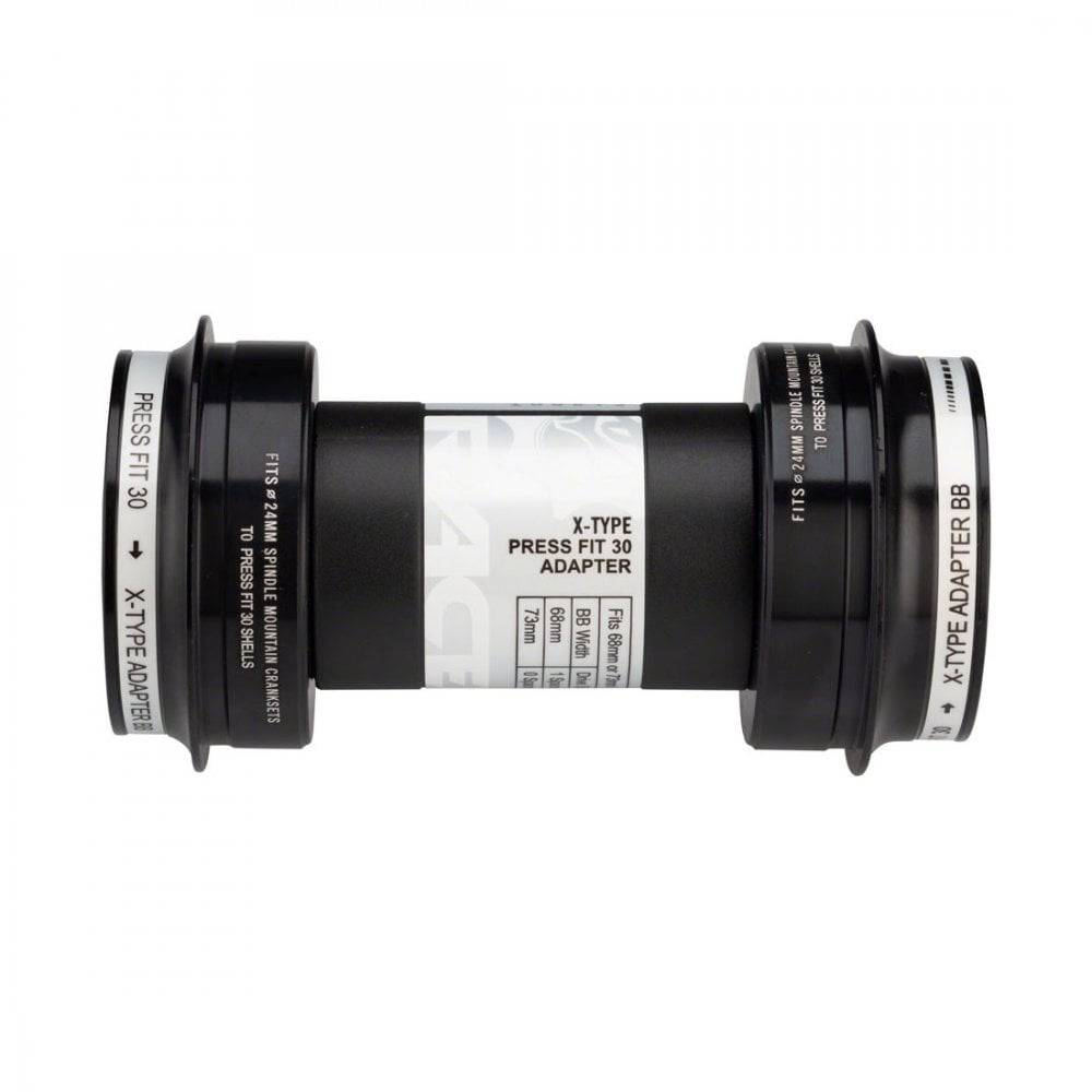 Race Face PF30 bottom bracket with 24mm external seal for smooth performance and reliable bike component installation.