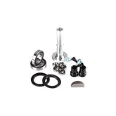 Race Face Atlas pedal bearing rebuild kit with replacement bearings and components for bicycle pedal maintenance.