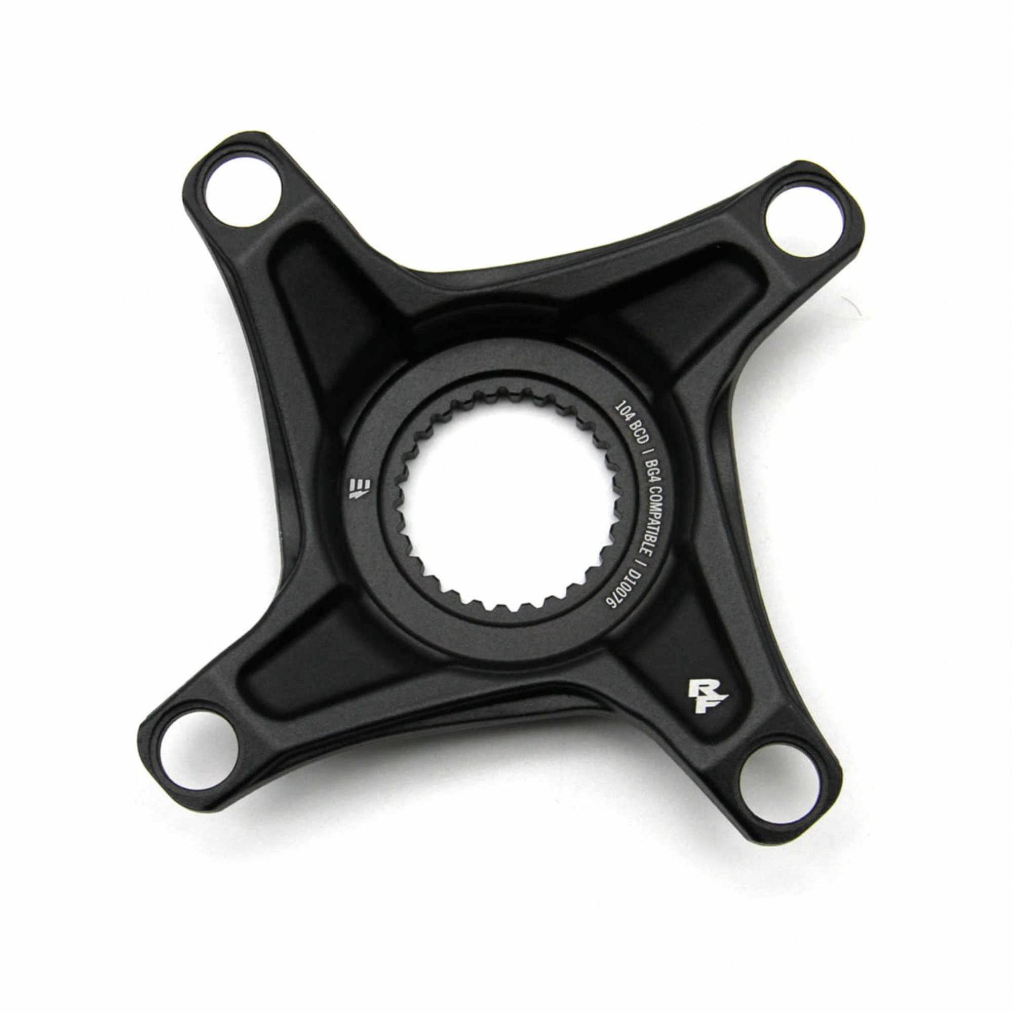 Race Face Bosch Gen4 4-Bolt Spider for 104BCD chainrings, eMTB components for Shimano e-bike cranksets