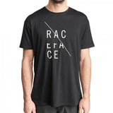 Race Face Slash unisex T-shirt jersey, breathable and comfortable cycling clothing, shown in a casual fit on a model.