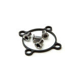 Race Face Granny Ring Spider Kit with bolts for DH and FR X-Type cranksets, showing the silver spider and hardware components.