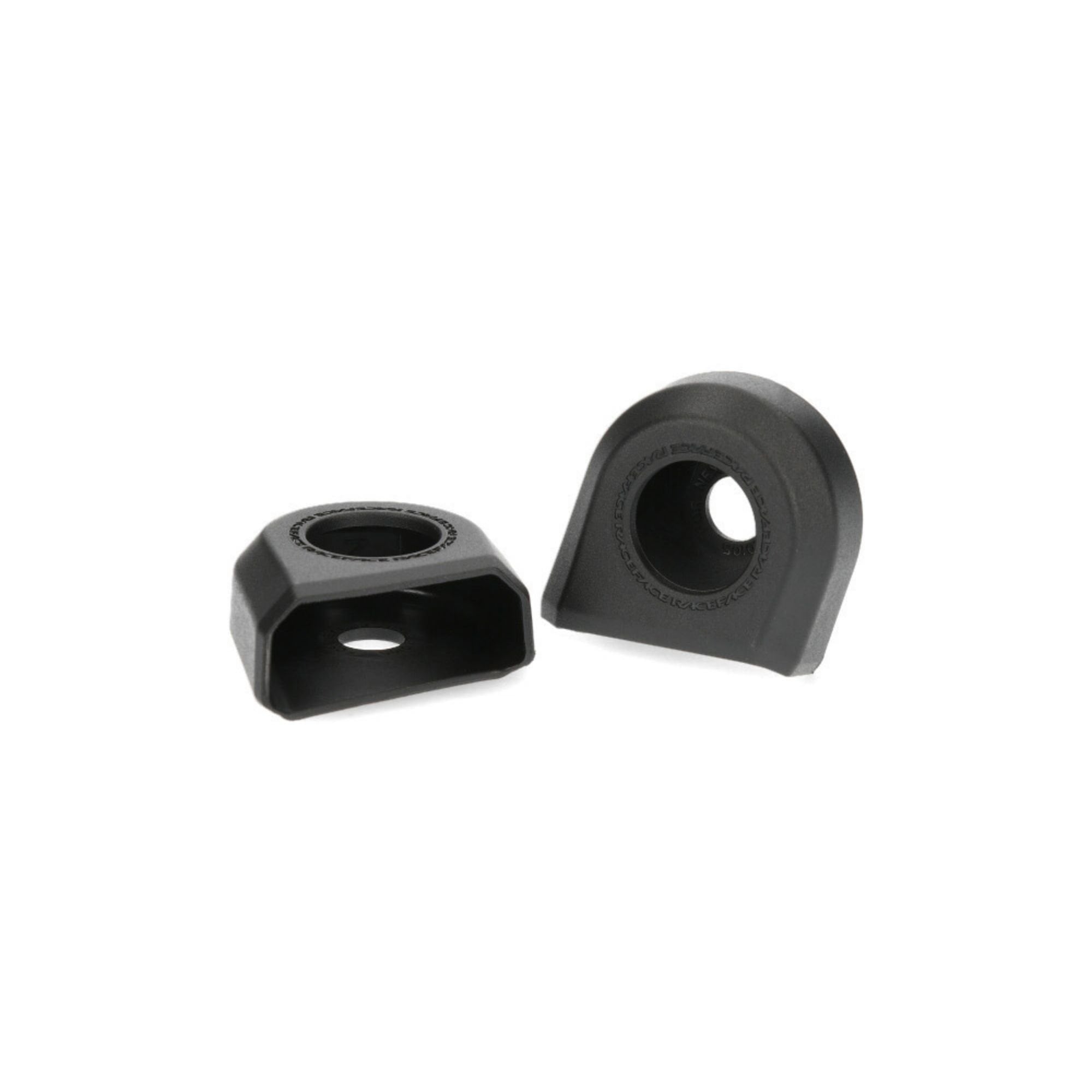 Race Face Next SL G5 Crank Protector 2-pack in black, designed to shield crank arms from damage during riding.
