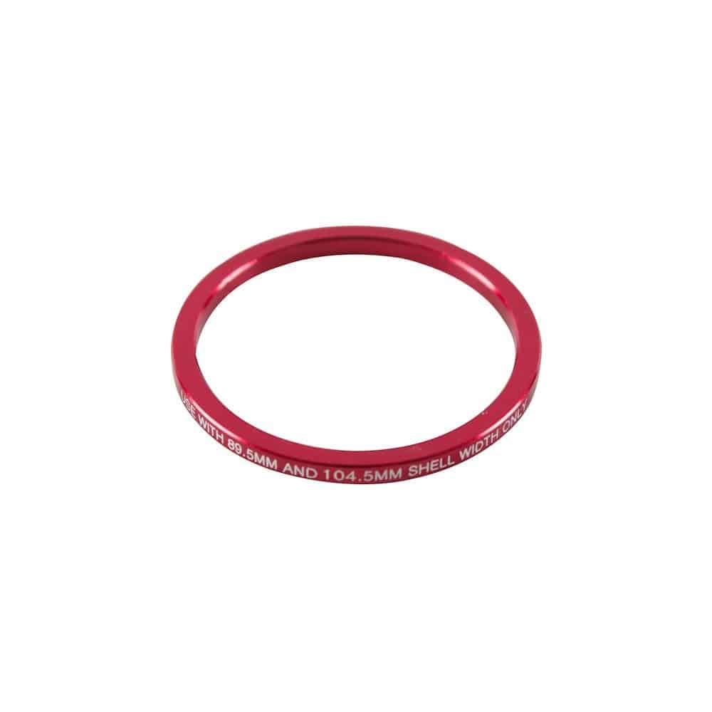 Race Face Cinch bottom bracket spacer for BB92, suitable for 89.5mm and 104.5mm conversions, bike components accessory