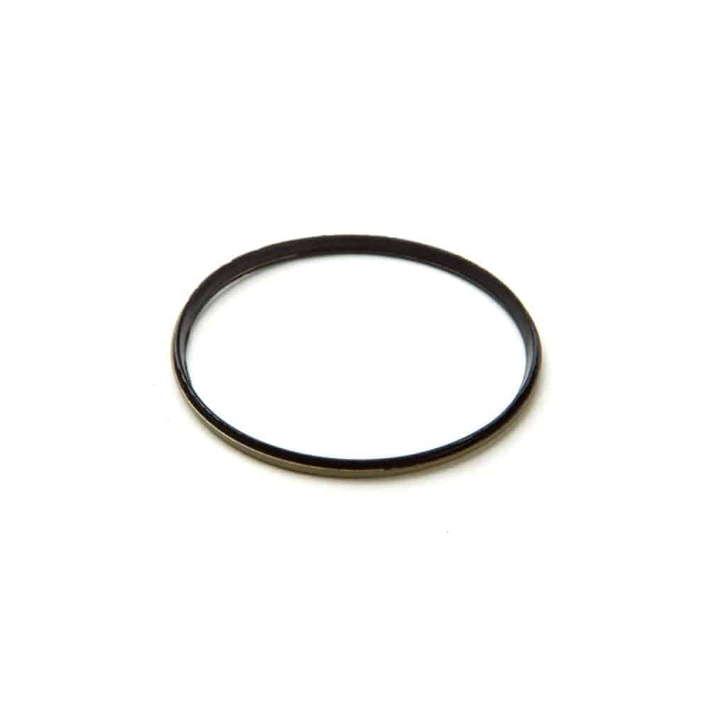 Race Face X-Type bottom bracket lip seal replacement component for bike maintenance, showing the seal in close-up.