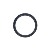 Race Face 1mm black rubber spacer for EXI and X-Type chainsets, bike component accessory, used for chainring installation.