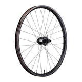 Race Face Next R 36mm carbon MTB wheelset with tubeless-ready design and Boost axle, showcasing lightweight high-performance components.