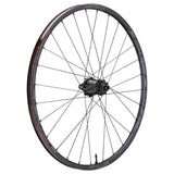 Race Face Turbine SL 29-inch boost XC trail wheels with 25mm tubeless-ready rims and black spokes, mounted on a bike.