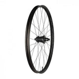 Race Face Turbine R 35mm alloy MTB wheels with Vault hub, tubeless-ready design, featuring sleek spokes and durable construction.