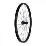 Race Face Turbine R 35mm alloy mountain bike wheels with Vault hub and tubeless-ready design, shown with black rims and spokes.