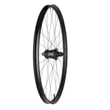 Race Face Turbine 30mm mountain bike wheels with Anvil Edge technology, showing sleek black rims and spokes for off-road riding.