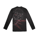 Race Face Sendy Youth long sleeve MTB jersey for kids, breathable and comfortable mountain biking clothing with vibrant design.