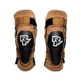 Race Face Roam Knee Guard 2021 with D30™ impact protection for mountain biking, showing knee armor and adjustable straps.