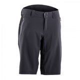 Race Face Nimby women's cycling shorts with adjustable waistband and side pockets, designed for comfort and performance.