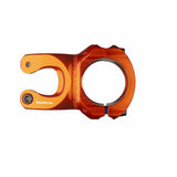 Race Face Turbine R 35mm clamp stem for trail and enduro bikes, showing the durable, lightweight bike component with branding.