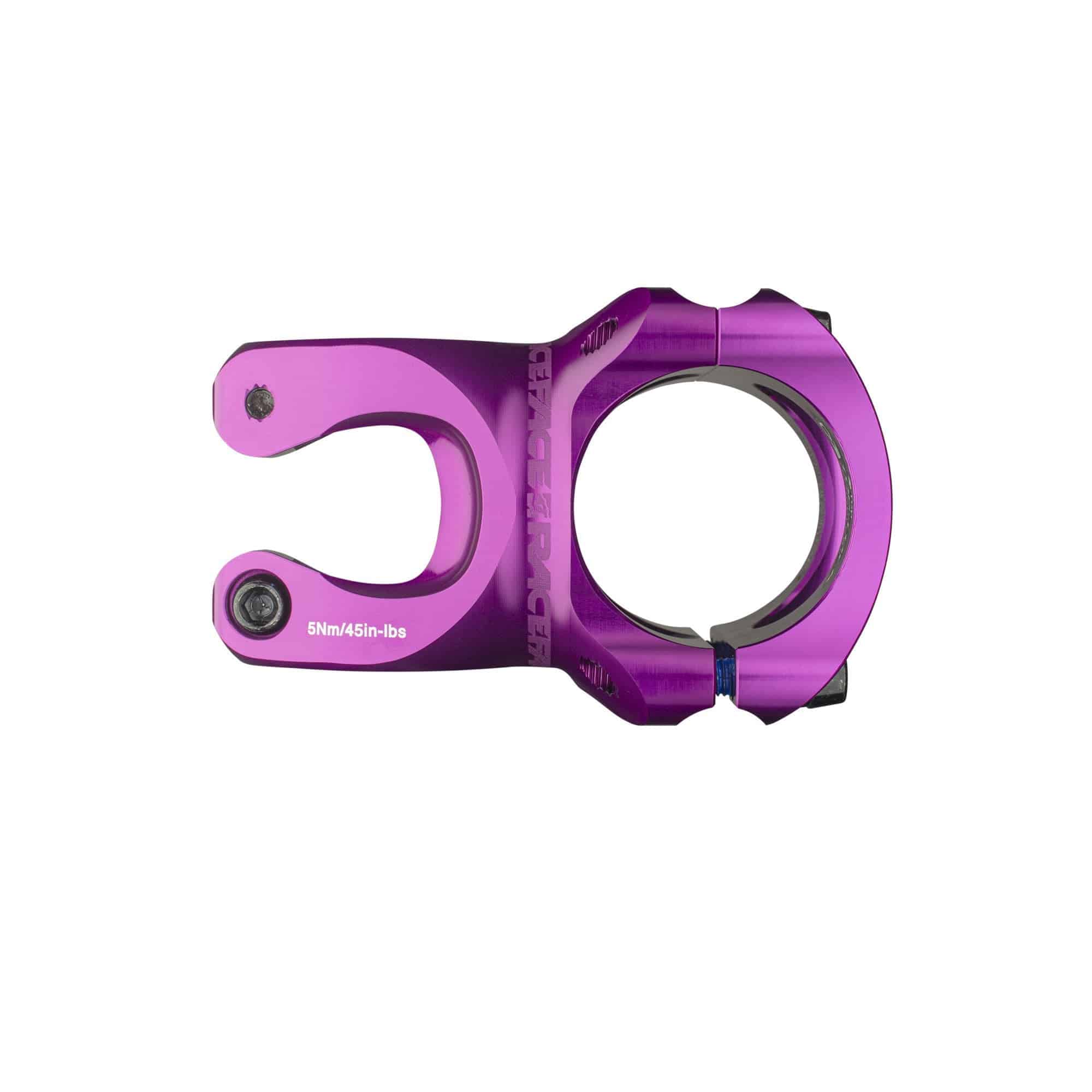 Race Face Turbine R 35 stem with 35mm clamp, designed for trail and enduro bikes, showcasing its durable construction and sleek design.