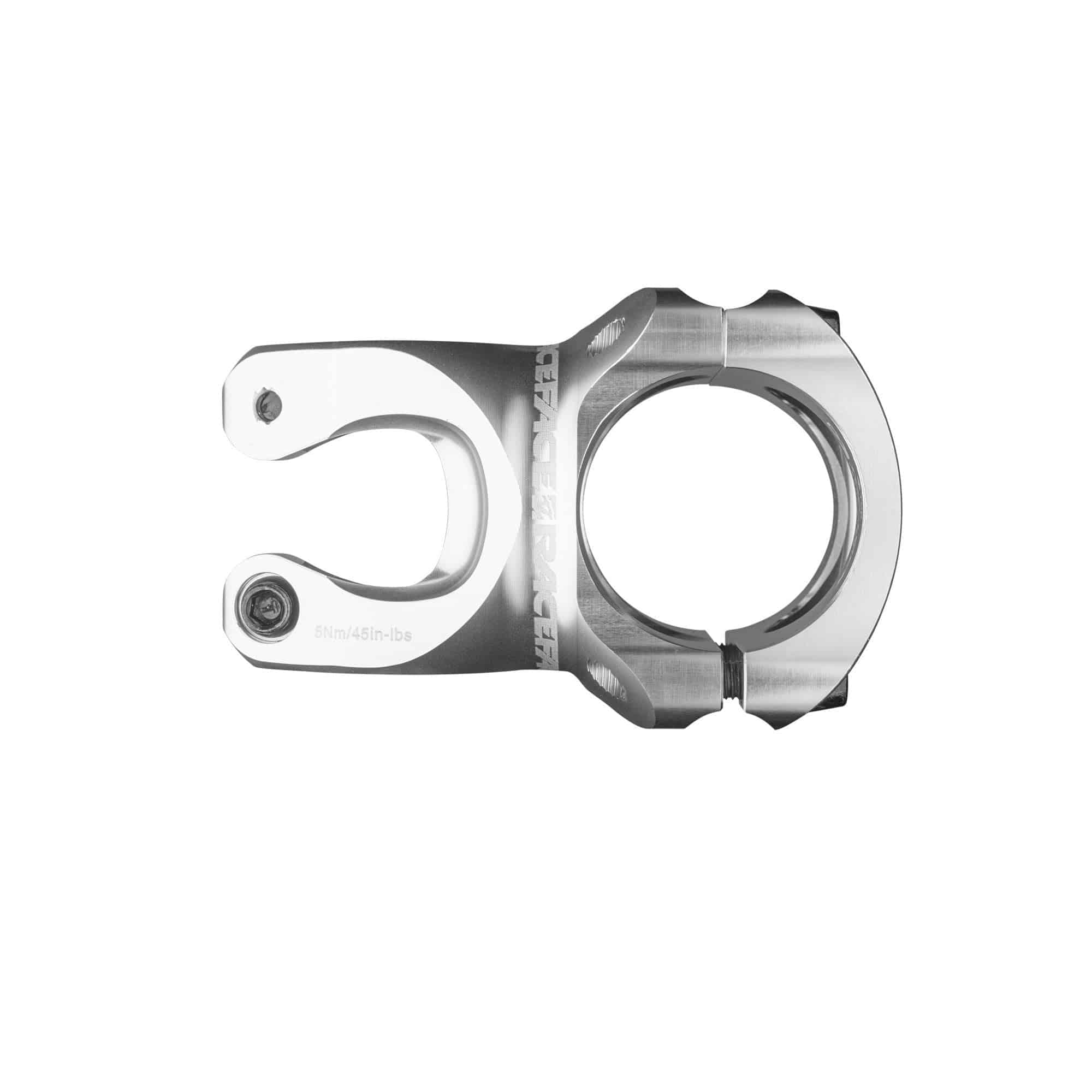 Race Face Turbine R 35 stem with 35mm clamp, designed for trail and enduro mountain bikes, showcasing its durable construction.