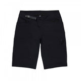 Race Face Traverse unisex mountain bike shorts with adjustable fit and pockets, designed for outdoor cycling comfort.