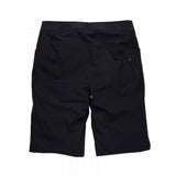 Race Face Traverse unisex mountain bike shorts with adjustable fit and multiple pockets, designed for cycling comfort and durability.