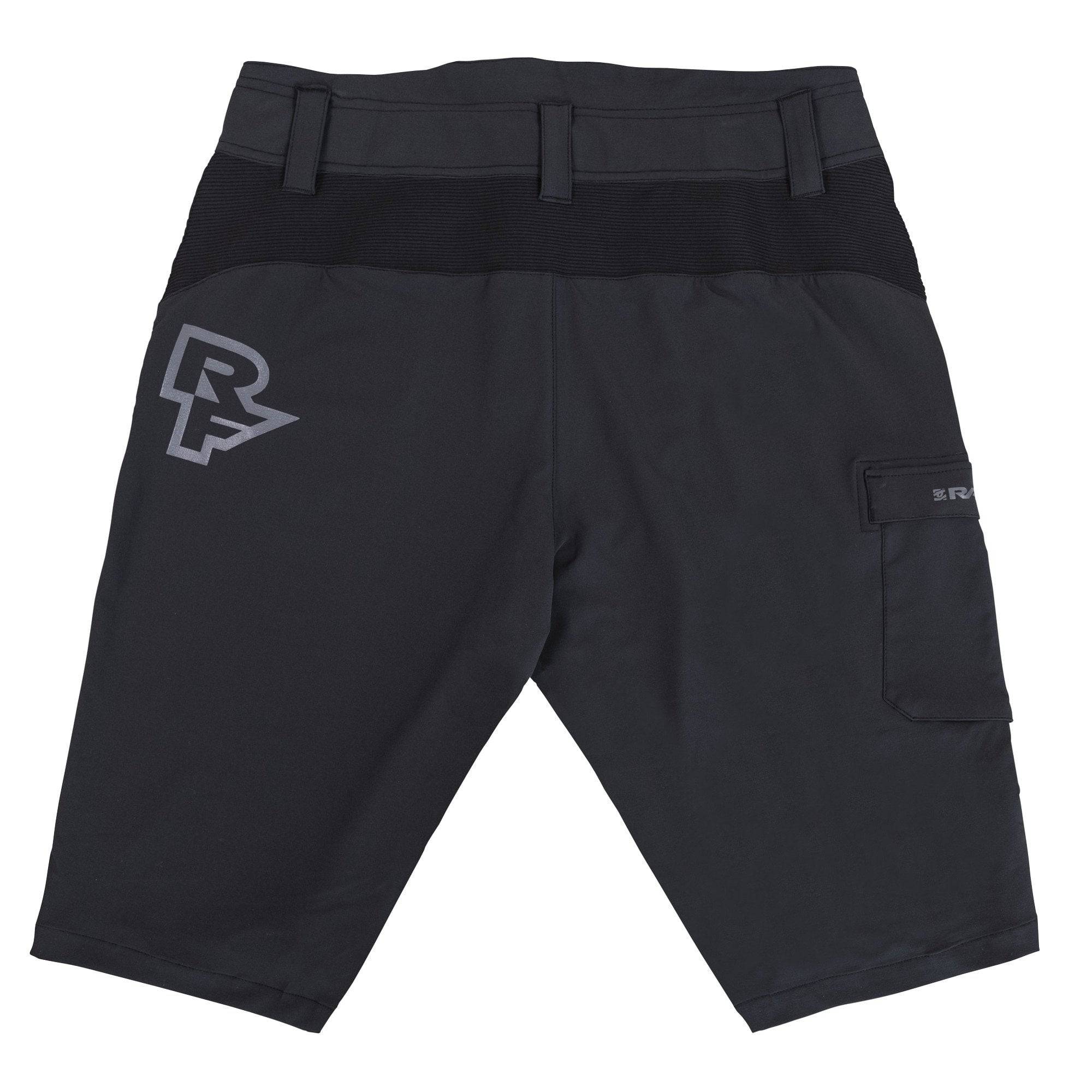 Race Face Trigger MTB shorts showing lightweight, breathable fabric and adjustable waistband for mountain biking comfort.