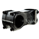 Race Face Atlas bike stem with 31.8mm clamp, suitable for AM, XC, and DH riding, available in 50mm and 65mm lengths.