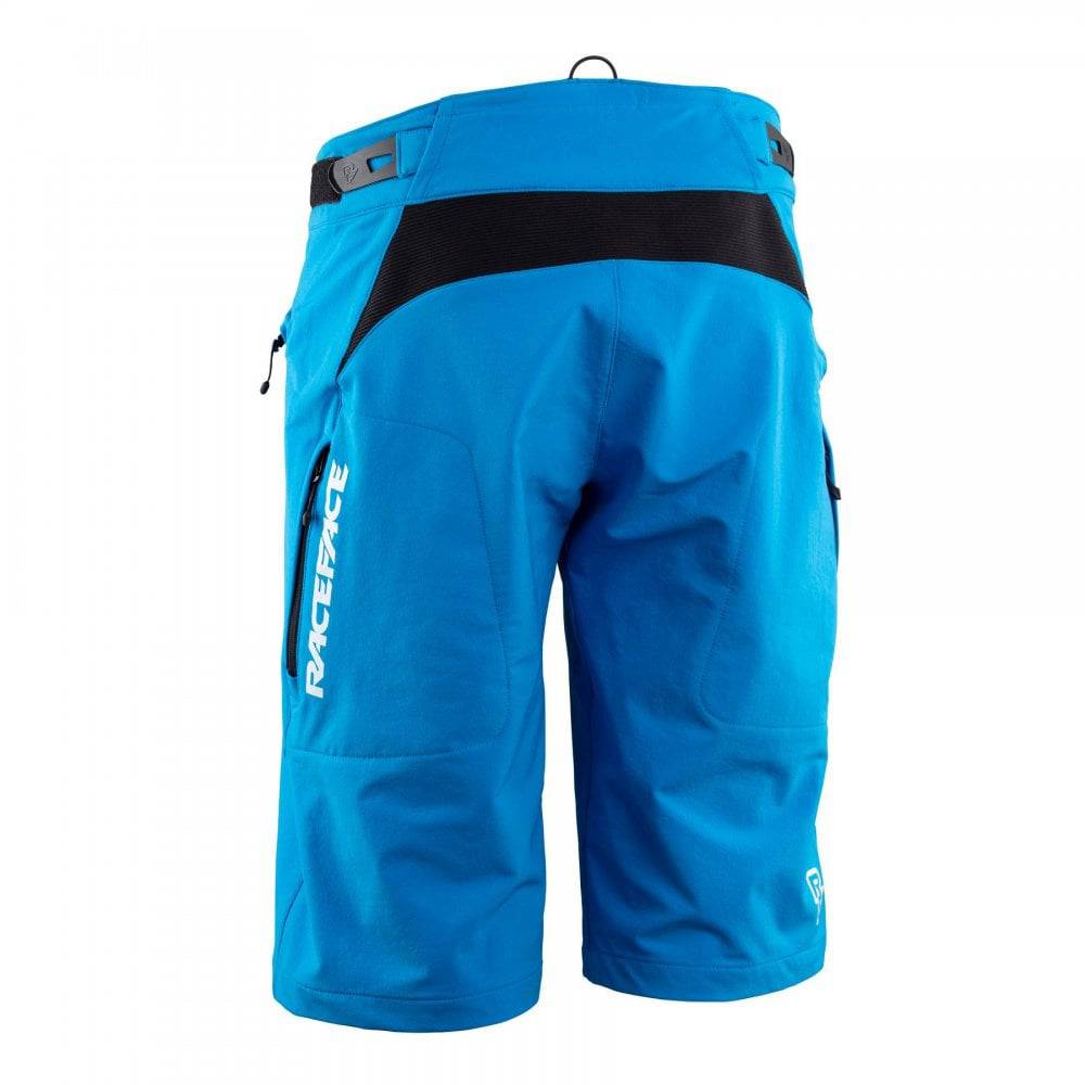 Race Face Khyber women's mountain biking shorts, durable and breathable cycling clothing with flexible design for outdoor rides.